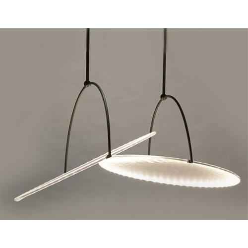 Vintage iron led wall moon lamp kitchen chandeliers lamparas de techo colgante moderna hanglampen lamparas de techo avizeler