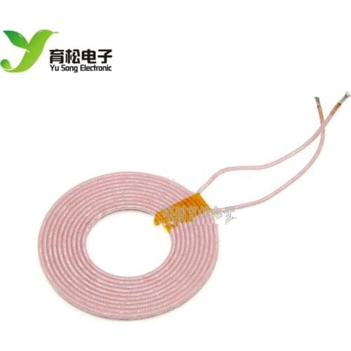 14uH 43mm high current wireless power supply coil
