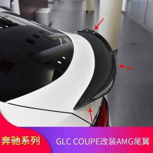 2021 Suitable For Benz Mercedes W253 Glc260 Glc300 Car Modified Glc63s Coupe Amg Tail Top Wing