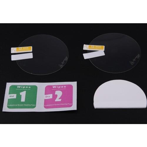 3" Round Side Rearview Mirror Waterproof Anti-fog Anti-Scratch Film Sticker
