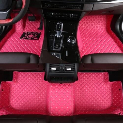 Car floor mats For ford focus mk1 2 3 fiesta mk7 fusion ranger explorer 5 s max taurus edge mondeo mk4 rugs carpet accessories