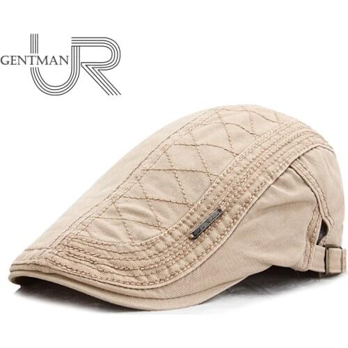 Unisex Plain Berets Cap Solid Color Fashion Adjustable Cap For Men & Women Outdoor Sports Summer Cotton Berets Hats