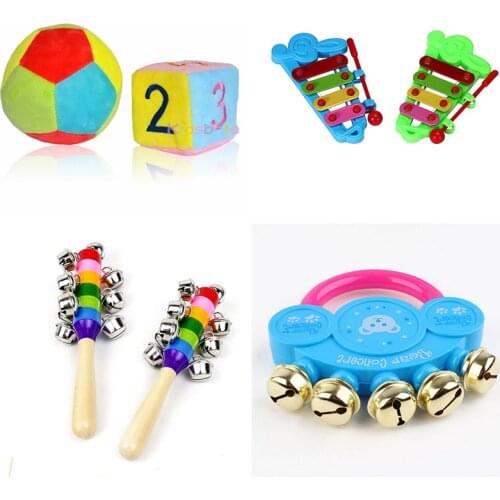 Infant Music Handbell Baby Rattles Xylophone Xilofone Developmental Interesting Musical Instrument Kids Toys For Children Gift