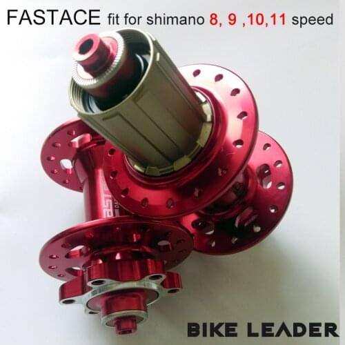 Fastace DA201 High Quality Sealed Bearing Disc Brake 24 28 32 Holes MTB Mountain Bike Hubs Red Black 8 9 10 11 Speed Bicycle Hub