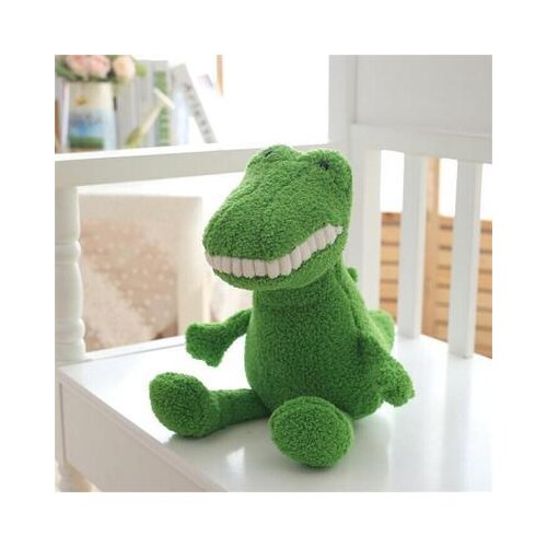 Kawaii Small Smiling Big tooth Stuffed Animals Creative Plush Soft Novelty Toy Doll for Birthday Gift Home Decoration