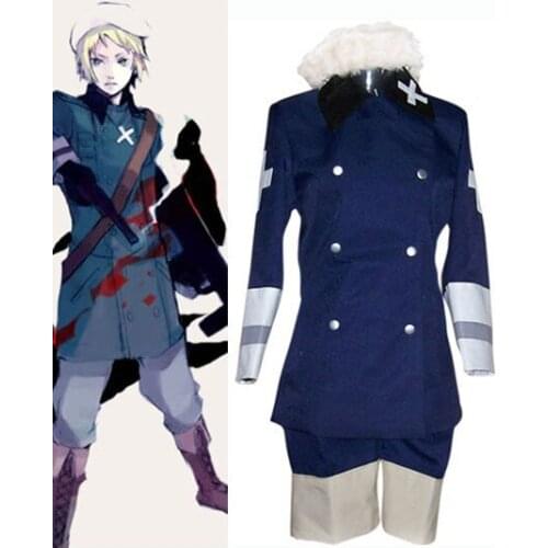 Royal Blue Cosplay Costume from Axis Power Hetalia E001