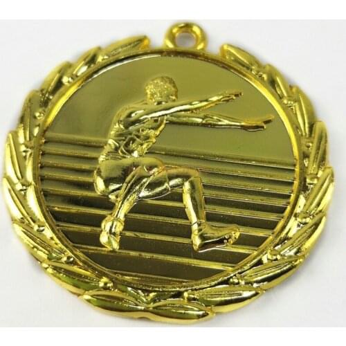 Military medal spain Mens Long Jump Medal Metal Childrens Medal Club School Factory Sports Event Medal 2020