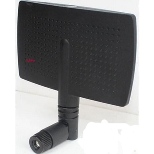 Mini Size 2.4G 8dBi High Gain Wifi Panel Antenna 130 Degree 50Ohm Antenna with SMA Female Connector