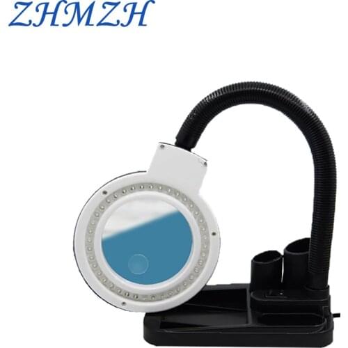 ZHMZH 40 LEDs Beads Desk Lamp Of the lighting Magnifying Glass Universal Ring Light Electronic Maintenance Lamp