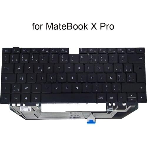 New Backlit Keyboard Belgium for Huawei MateBook X Pro MACH-W29 W29B W29BL W19 W19C BE Belgian Notebook keyboards 9Z.NEXBH.00F