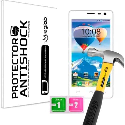 Protector de Pantalla Anti-Shock Anti-Golpe Anti-arañazos Compatible con Intex Aqua Style X