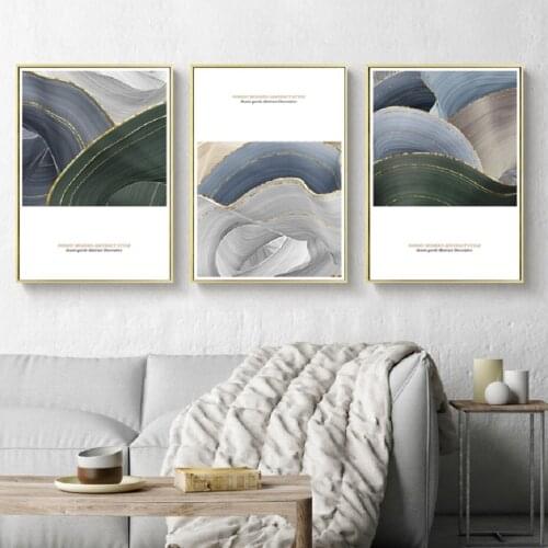3 Pieces Modern Abstract Canvas Prints Oil Canvas Paintings Wall Art Posters Wall Prints and Posters for Living Room Home Decor