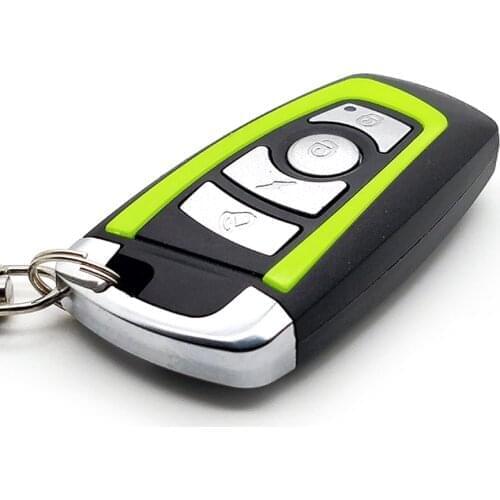 12V Universal Motorcycle Alarm System Scooter Anti-theft Security Alarm System Two Pcs Control Key Fob Remote Control 150M