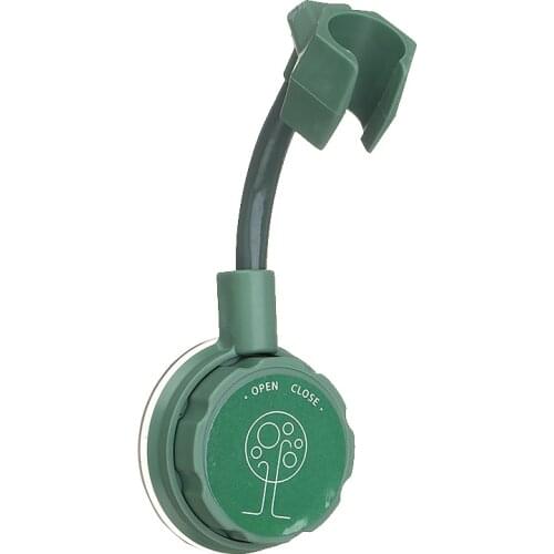 360 Degrees Punch-Free Universal Adjustable Bracket Bathroom Shower Head Holder Can Be Hung On Smooth Walls And Marble