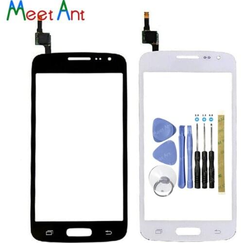 High Quality 4.5" For Samsung Galaxy Core LTE Avant SM-G386F G386 Touch Screen Digitizer Sensor Outer Glass Lens Panel+Tracking