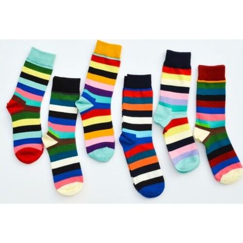 WJFXSOX Men's Colored Socks