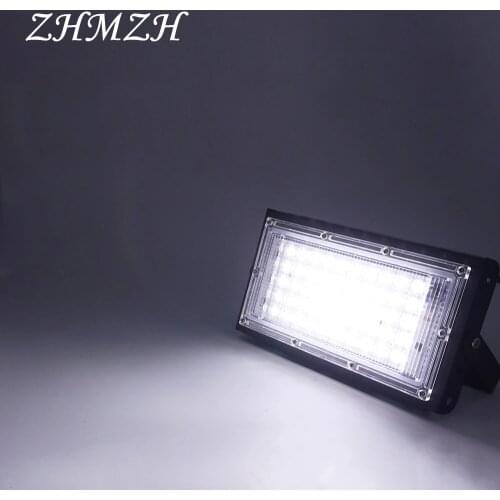 ZHMZH LED Floodlight Waterproof Ip65 Lights Ultra Bright Outdoor Flood Light Led Spotlight for Football Field Lighting 50W
