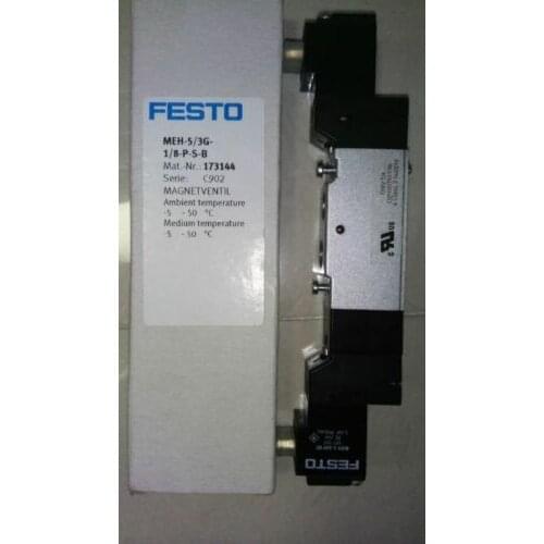 1PC NEW IN BOX FESTO MEH-5/3G-1/8-S-B 173142 #exp