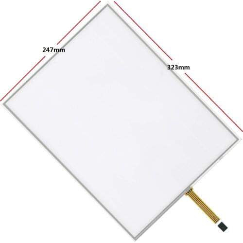 15 inch resistive touch screen 15.1 inch 4-wire touch screen for ordering machine integrated queuing machine touch pad 323*247