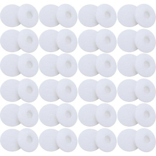 20 PCS Noise Memory Silicone Eartips In Ear Earphone Earbud Sponge Earmuffs Ear Eartips For Flat Head Earphone Earbuds