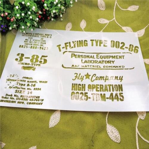 21*29.5 Bulletin board scrapbook stencils spray plastic mold shield DIY cake hollow Embellishment printing lace ruler Easter