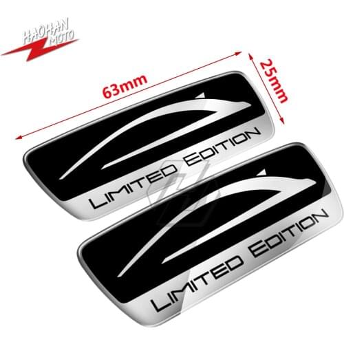 3D Car Sticker Limited Edition Emblem Badge Decal Case for BMW Yamaha Honda Opel Lada Suzuki Kawasaki Ducati Motorbike Decal