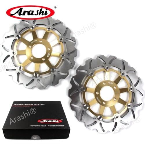 Arashi 1 Pair For KAWASAKI ZRX 1100 1997-2000 CNC Front Brake Discs Brake Rotors ZRX-1100 1997 1998 19CCC99 2000