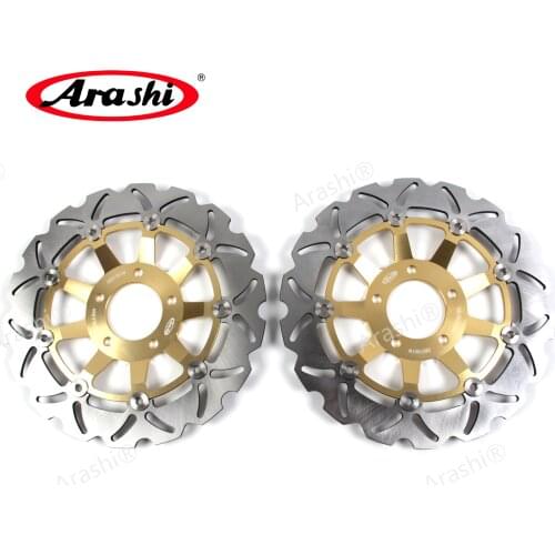 ARASHI For SUZUKI GSX 750 F 1998-2003 CNC Front Brake Rotors Brake Disc GSX750F GSX750 750F 1998 1999 2000 2001 2002 2003 SV650