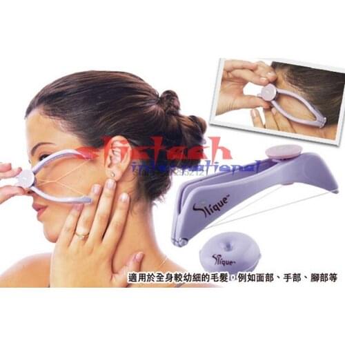 By dhl or ems 50 sets Makeup Beauty Facial Neck Hair Removal Tools New Body Hair Epilator Threader System