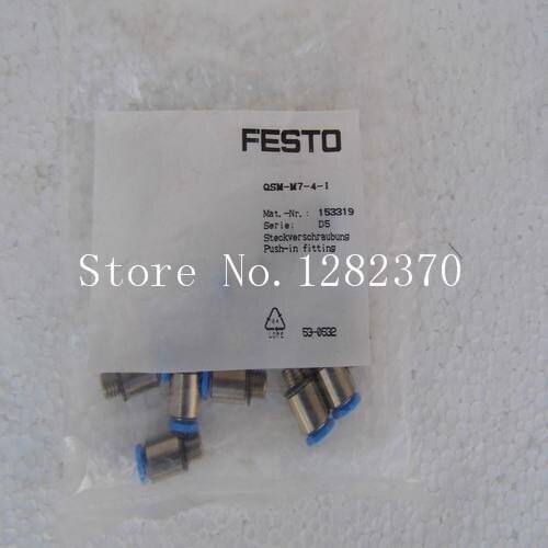 [SA] FESTO gas fitting QSM-M7-4-I stock 153 319 --20pcs/lot