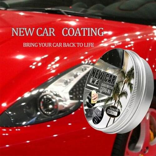 20ml Car Wax Crystal Plating Set Hard Glossy Wax Layer Film Waterproof Formula Paint Car Polish Coating Covering F9L8