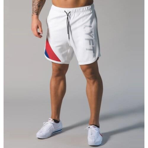 Summer 2021 new streetwear casual mens shorts jogger cotton fashion fitness sports pants brand mens clothing