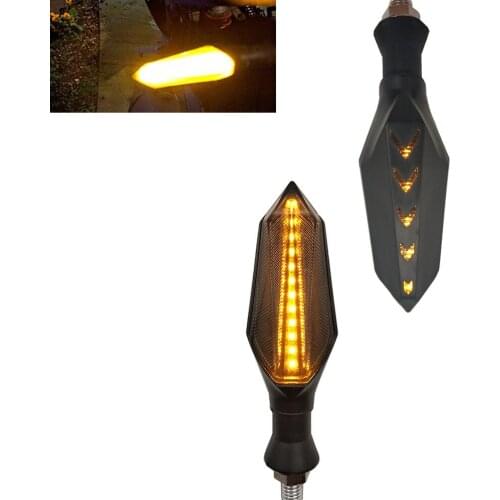 Motorcycle LED Universal Flowing Blinker Light Waterproof Turn Signals For Kawasaki Z 900 800 250 300 NINJA 250 300 R ZX636R