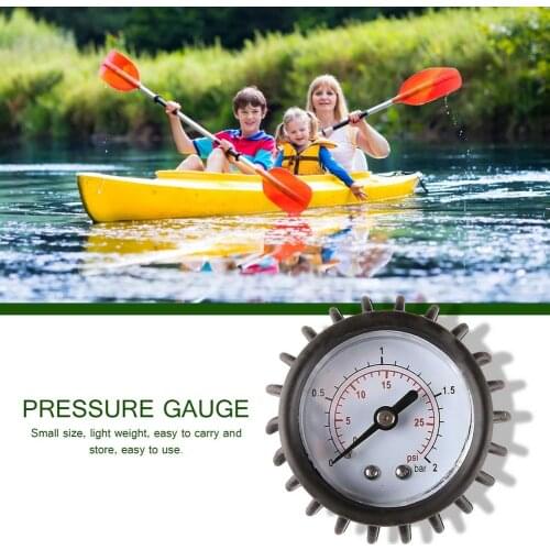 Air Pressure Gauge Lightweight Reliable Barometer Surfboard Pump Safety Barometer Inflatable For Boat Nflatable Kayak