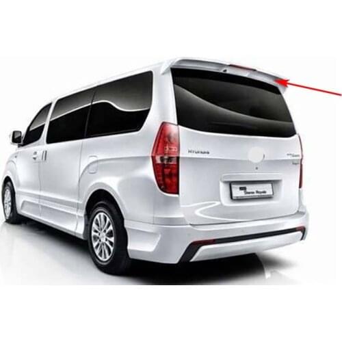Factory Style Spoiler Wing ABS for 2007-2020 Hyundai Grand H1 H-1 Starex Spoilers Wing LED Light 1pcs