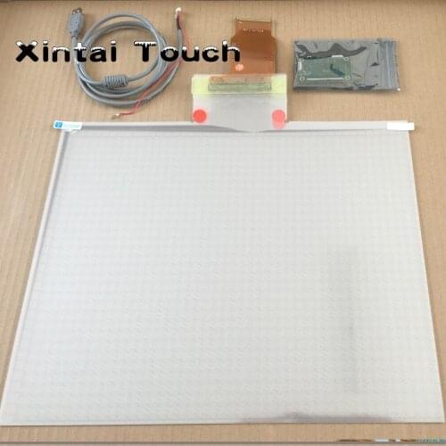 19 inch USB capacitive multi touch screen foil 10 points interactive lcd touch screen foil film for shop window display