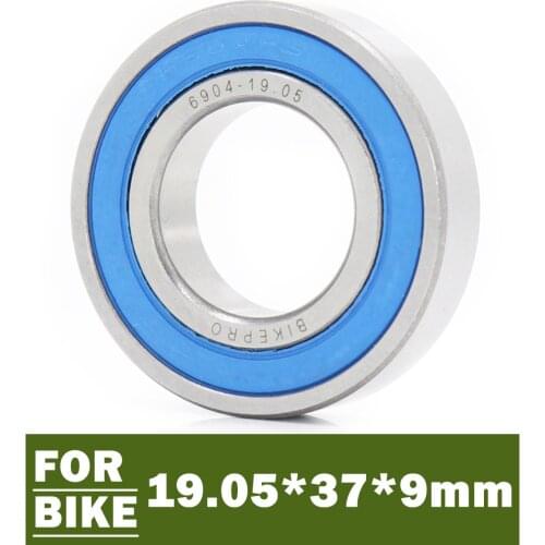 MR190537-2RS Bearing 19.05*37*9mm ( 1 PC) 6904/19.05 Bicycle Bottom Bracket Repair Parts Ball Bearings MR190537 RS