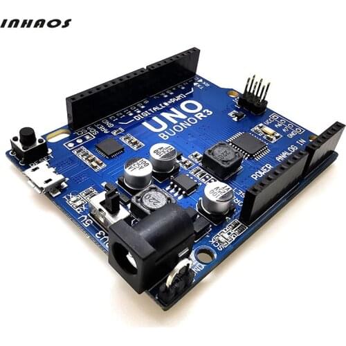 ATmega328P BUONO UNO R3 Compatible for Arduino UNO R3 Improved 3.3V/5V Selectable Micro USB Interface