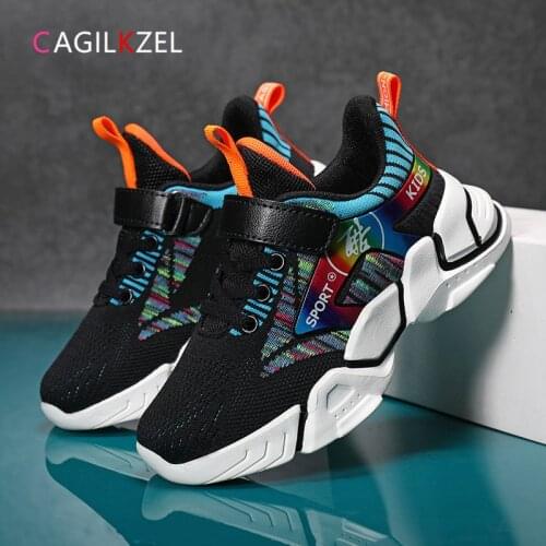 CAGILKZEL Autumn Children Shoes Breathable Casual Sports Shoes for Boys Sneakers Comfortable Running Kids Shoes Chaussure Enfant