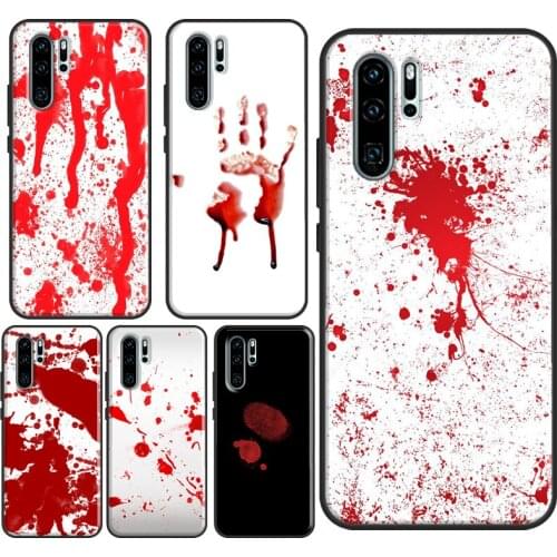 Bloody Blood Hand Case For Huawei P40 Lite P30 P20 Pro Nova 5T P Smart 2019 Mate 20 Lite Honor 20 10i 8X 9