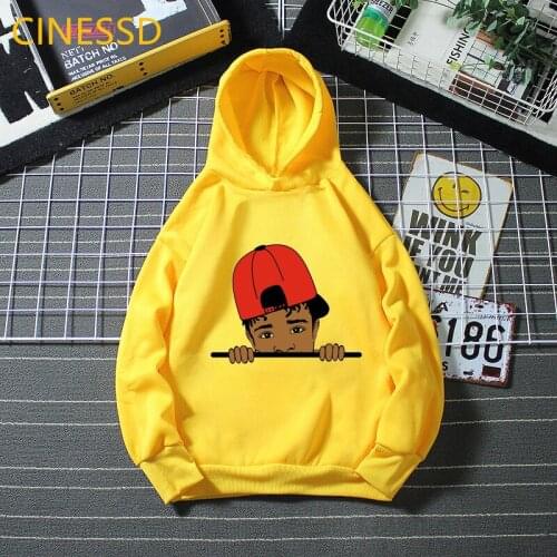 Cute Peeking Black Boy Print ChildrenS Sweatshirts Kids Black Lives Matter Sweatshirts Unisex Winter Clothes Streetwear Fleece