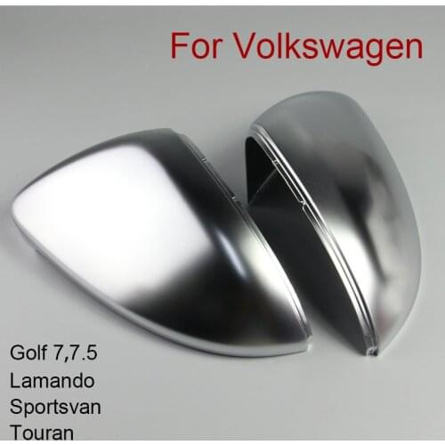 Error Free chrome side mirror cover shell cap for Volkswagen Golf 7 7.5 MK7/MK6 Lamando Sportsvan Touran L