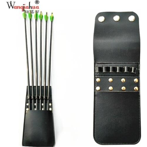 Arrow Pot 6 Arrows Sac Bow Arrow Bag Portable Can Hang Outdoor Archery Pocket