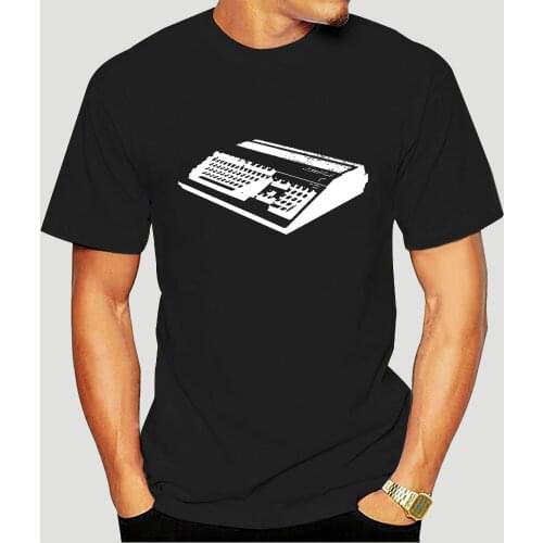 Men T Shirt T-shirt Amiga white on black tshirts Women T-Shirt-1647D