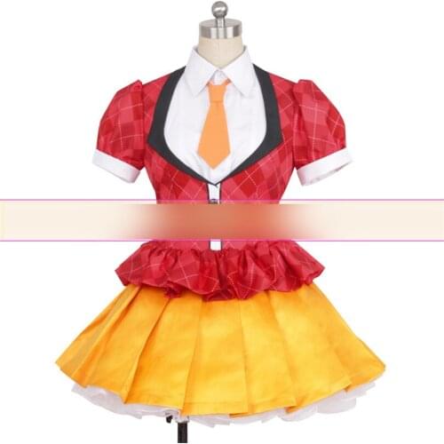 Zombie Land Saga Nikaido Saki Cosplay Carnaval Costume Halloween Christmas Costume