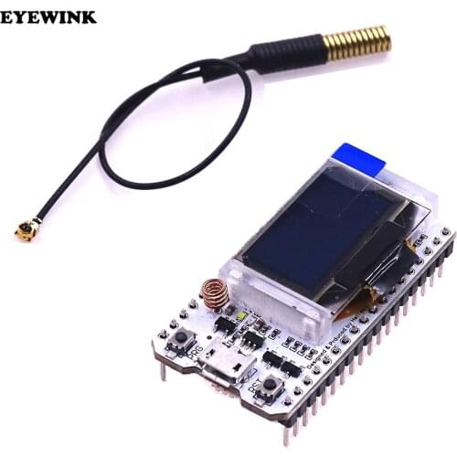 SX1278 LoRa ESP32 0.96 inch Blue OLED Display Bluetooth WIFI Lora Kit 32 Module Internet Development Board 433mhz