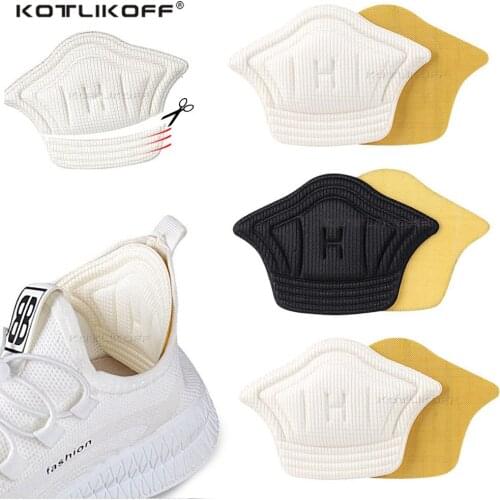 KOTLIKOFF Insoles For Sport Shoes Adjust Size Heel Liner Grips Protector Sticker Heel Pad Foot Care Anti Keep Abreast Heel Pads