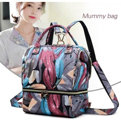 Baby Diaper Bag Bottle Warmer Bag Outdoor Travel Backpack Baby Diaper Storage Bag Mother Baby Bag Maternal Baby Mummy Bag