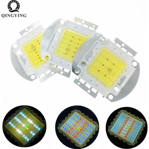 1pcs High Power LED Chip 30W 50W 70W DC28-32V For AT3 Water Grass Aquartic Plants Growing Lights Fish Tank Lights