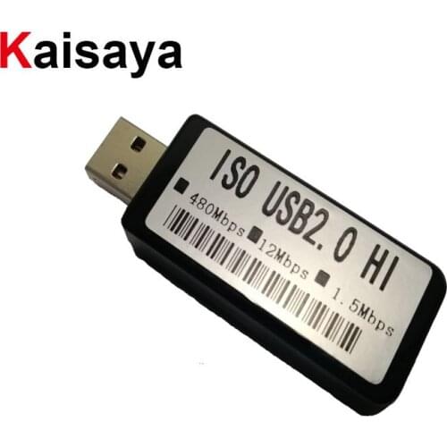 USB2.0 480Mpbs Signal isolator For DAC audio purification logic analysis virtual oscilloscope